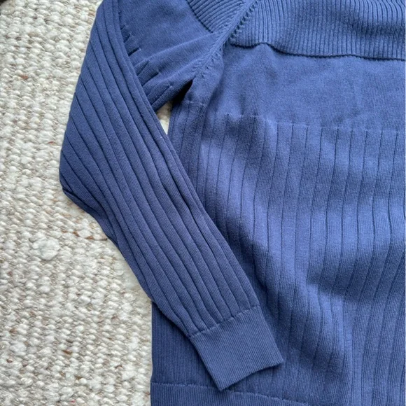 HOPE & HENRY | Organic Cotton Ribbed Crewneck Sweater - Picture 3 of 4